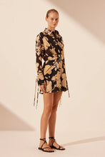 Load image into Gallery viewer, XENIA SHIRT MINI DRESS