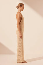 Load image into Gallery viewer, EMILIO HALTER OPEN BACK MAXI DRESS