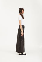 Load image into Gallery viewer, CHICAGO LEATHER MAXI SKIRT