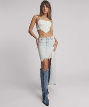 Load image into Gallery viewer, DENIM HEART TOP