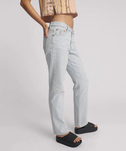 Load image into Gallery viewer, TRUCKERS MID WAIST STRAIGHT LEG DENIM JEANS