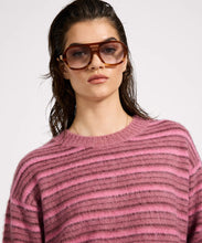 Load image into Gallery viewer, STRIPED MOHAIR KNIT