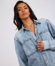 Load image into Gallery viewer, NIXIE DENIM SHIRT