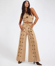 Load image into Gallery viewer, HOLLYWOODS HIGH WAIST WIDE LEG DENIM JEANS
