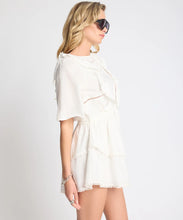 Load image into Gallery viewer, WOODSTOCK RUFFLE MINI DRESS