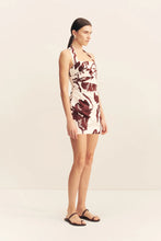 Load image into Gallery viewer, EMMETT HALTER DRAPED MINI DRESS