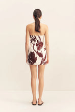 Load image into Gallery viewer, EMMETT HALTER DRAPED MINI DRESS