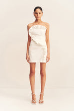 Load image into Gallery viewer, CAMPBELL RUFFLE MINI DRESS