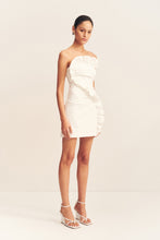 Load image into Gallery viewer, CAMPBELL RUFFLE MINI DRESS