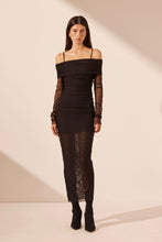Load image into Gallery viewer, MIRA OFF SHOULDER MIDI