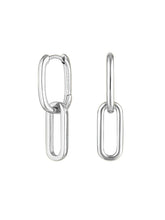 Load image into Gallery viewer, CELINE EARRINGS SILVER