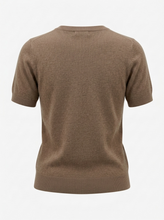 Load image into Gallery viewer, KAT KNIT TEE TAUPE