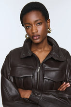 Load image into Gallery viewer, HAZEL LEATHER JACKET