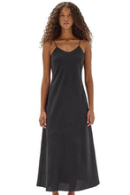 Load image into Gallery viewer, HEATHER SILK BLEND MAXI DRESS