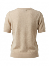 Load image into Gallery viewer, KAT KNIT TEE EGGSHELL