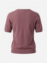 Load image into Gallery viewer, KAT KNIT TEE MAUVE