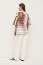 Load image into Gallery viewer, MONTE STRIPE COTTON SHORT SLEEVE TEE