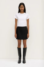 Load image into Gallery viewer, MOSS WOOL SILK SKIRT