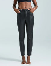 Load image into Gallery viewer, FAUX LEATHER FIVE POCKET PANT