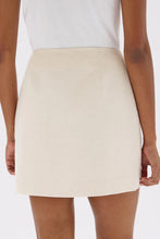 Load image into Gallery viewer, SIMONE COTTON LINEN BLEND MINI SKIRT