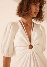 Load image into Gallery viewer, BLANC KEYHOLE MIDI DRESS