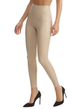 Load image into Gallery viewer, FAUX LEATHER LEGGING SAND