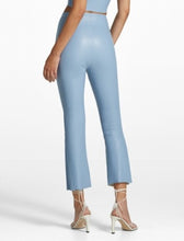 Load image into Gallery viewer, FAUX LEATHER CROP FLARE