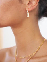 Load image into Gallery viewer, CELINE EARRINGS GOLD PAVÉ