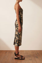 Load image into Gallery viewer, PALERMO FITTED MIDI DRESS