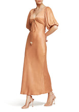 Load image into Gallery viewer, ETHEREAL SLEEVED MIDI DRESS