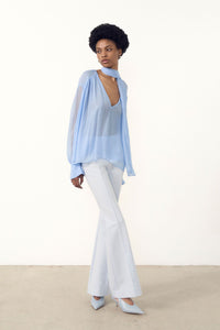 LAYLA SCARF BLOUSE