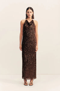 EVERLY COWL MAXI DRESS