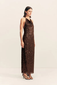 EVERLY COWL MAXI DRESS