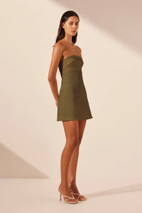 LANI STRAPLESS DRESS