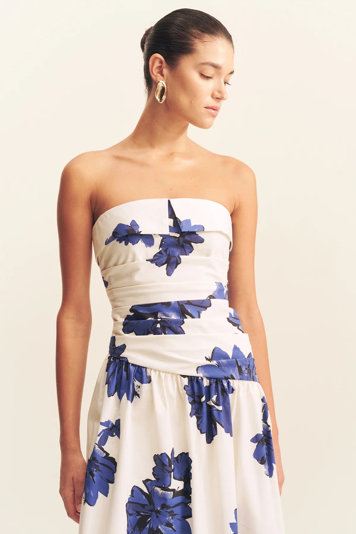 enya maxi dress ENYA STRAPLESS MAXI DRESS – BURKEBOUTIQUE