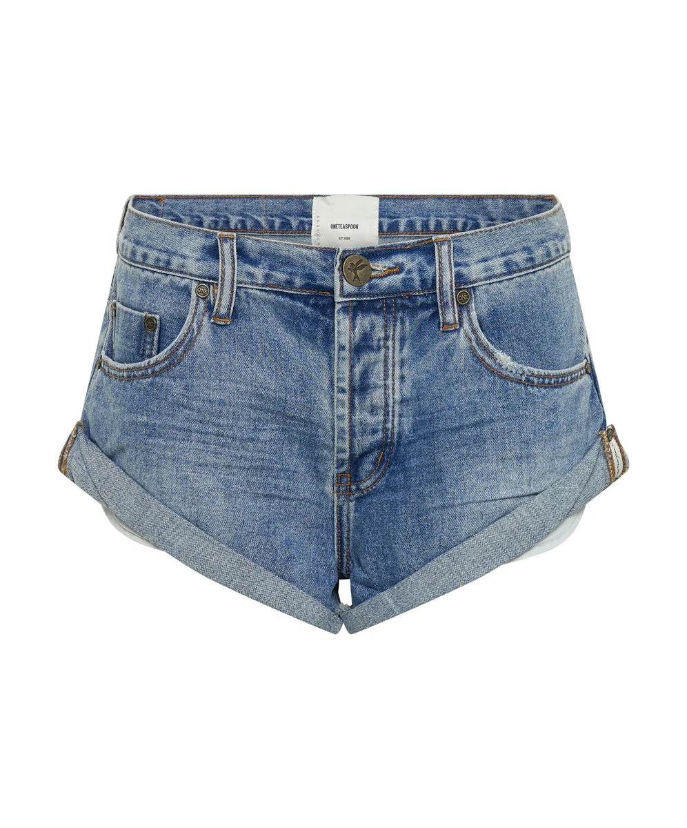 BANDITS LOW WAIST DENIM SHORT