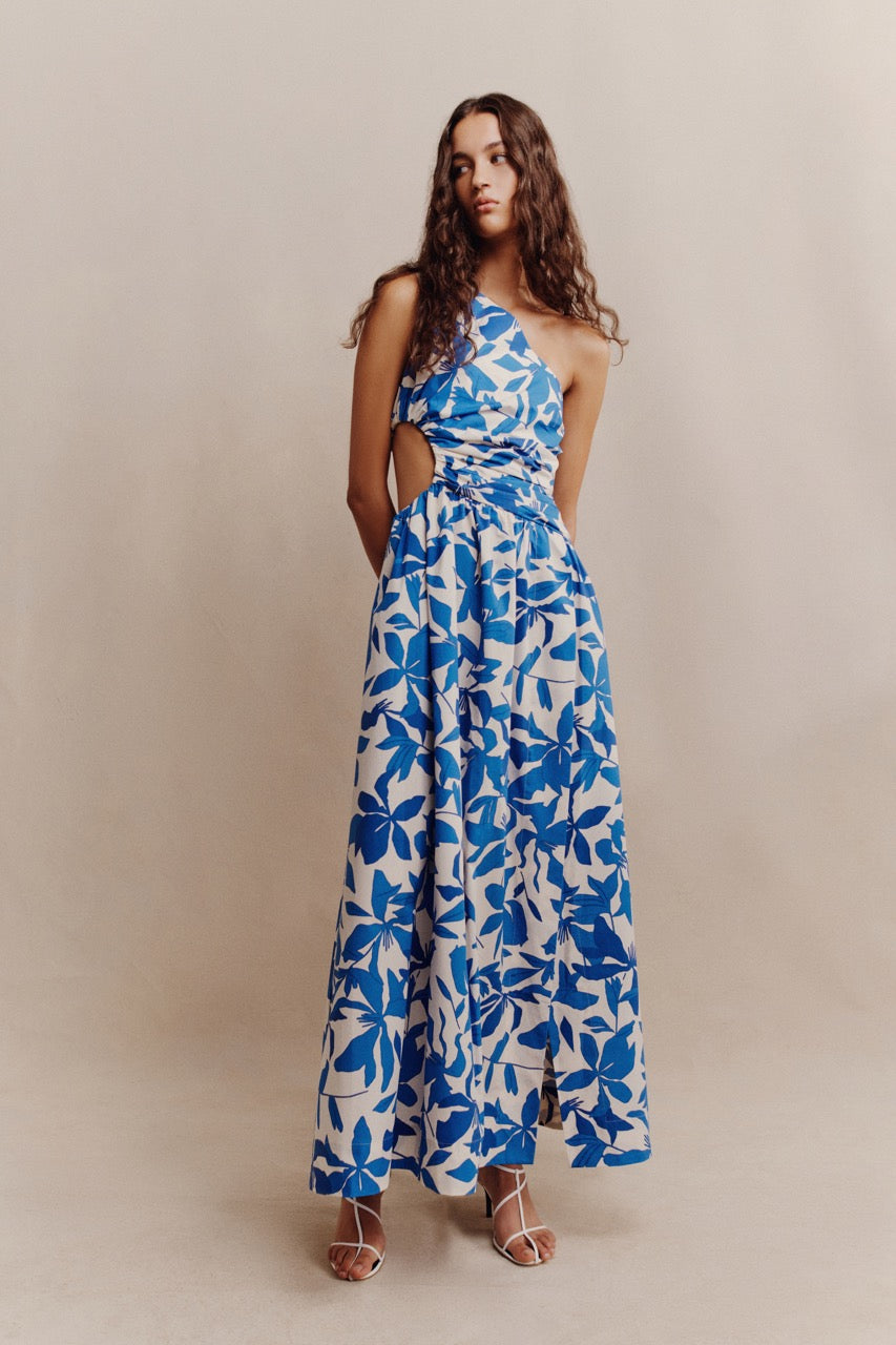 ASYMMETRICAL MAXI DRESS