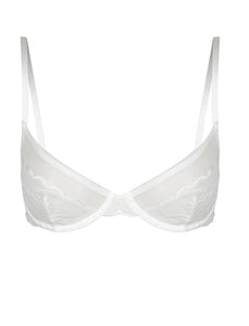 QUINN BRA WHITE