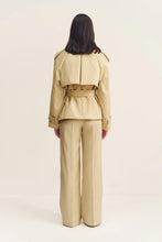 Load image into Gallery viewer, WARREN CROPPED TRENCH JACKET
