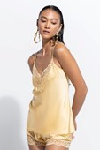 Load image into Gallery viewer, SILK LACE CAMI
