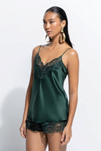 Load image into Gallery viewer, SILK LACE CAMI
