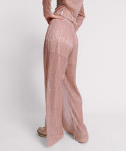 Load image into Gallery viewer, CELESTIAL ROSE PLISSE PALAZZO PANTS
