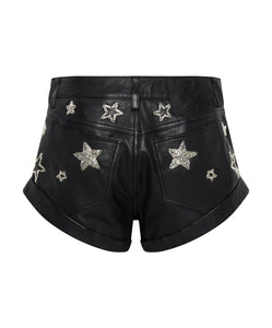 ALL STAR HAND EMBELLISHED LEATHER BANDIT