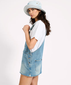SLOAN MINI PINI DENIM DRESS