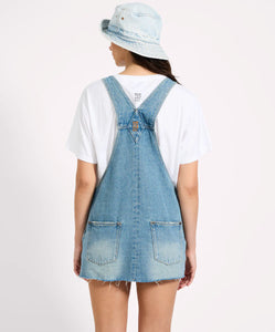 SLOAN MINI PINI DENIM DRESS