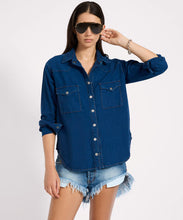 Load image into Gallery viewer, WESTERN DENIM SHIRT
