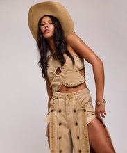 Load image into Gallery viewer, HOLLYWOODS HIGH WAIST WIDE LEG DENIM JEANS
