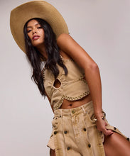 Load image into Gallery viewer, HOLLYWOODS HIGH WAIST WIDE LEG DENIM JEANS
