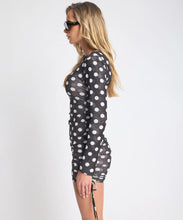 Load image into Gallery viewer, POLKA DARLING MINI DRESS
