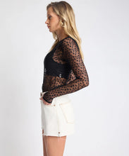 Load image into Gallery viewer, BLACK MAGIC LONGSLEEVE TOP
